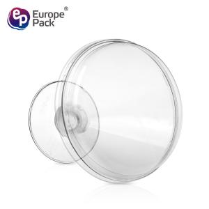 Food grade 135ml mousse ice cream cups disposable pudding cup with lid