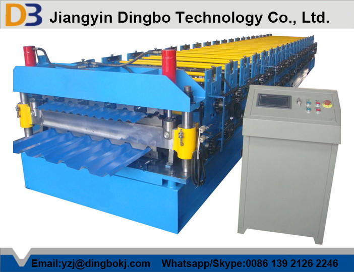 Quality Standard Of South Africa IBR And Corrugated Roll Forming Machine In One Line for sale