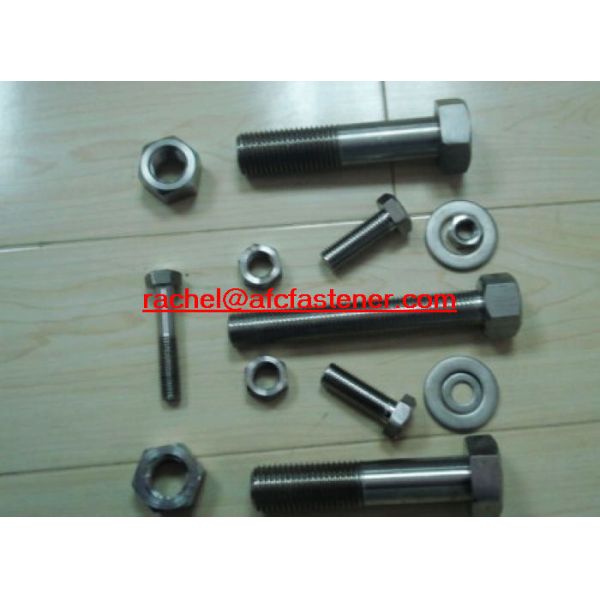 Buy 1.4529 hex bolt Alloy926 UNS N08926 Incoloy926 partial thread at wholesale prices