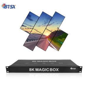 China Bitvisus 8K60 Artistic Video Wall Controller with 64G Memory and 10-Layer Superimposition for Multi-Screen Displays on sale