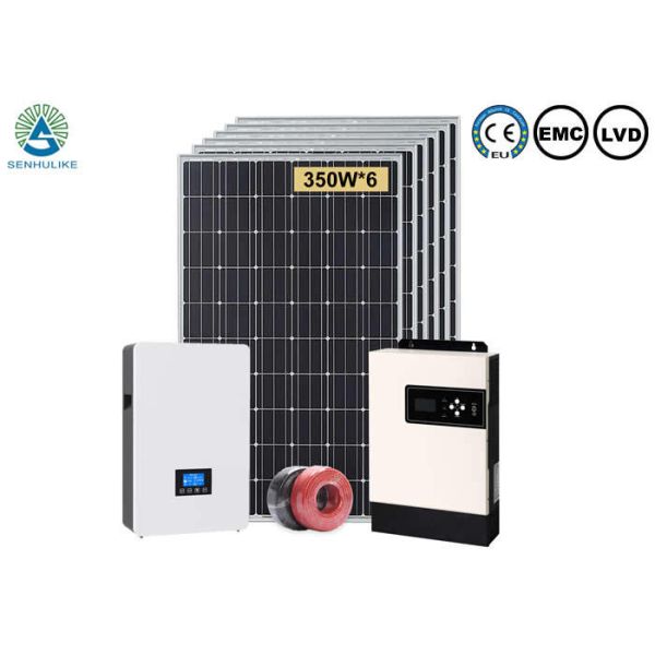 Buy 3KW Home Hybrid Solar Power System With Lithium Battery at wholesale prices
