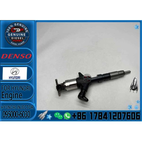 Best-selling Engine Injector 095000-6030 Common Rail Fuel Injector 33800-87000 for HYUNDAI Mega Truck Engine