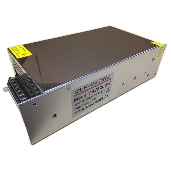Buy 24v 1200w Indoor power supply IP20 Transformer Adapter for LED Light at wholesale prices
