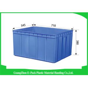 Recycle Industrial Plastic Containers , Standard Euro Stacking Boxes Eco
