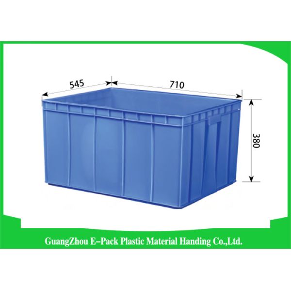 Buy Recycle Industrial Plastic Containers , Standard Euro Stacking Boxes Eco-Friendly at wholesale prices