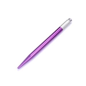 Fashionable Purple color Professional Aluminum Microblading Manual Pen for