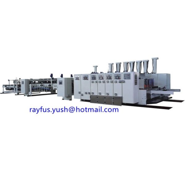 Buy Auto Flexo Printer Slotter Die Cutter / Flexographic Box Printing Machine at wholesale prices