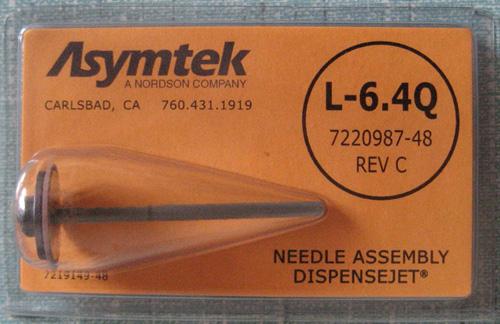 Asymtek 7212730-48 Needle Assy L-6Q-DJ/L-6.4Q-DJ CL TYPE 6.4mm(0.252in) Dispenser Accessories