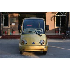 Battery Operated 4 Passenger Electric Shuttle Bus 48V DC Motor For Real Estate
