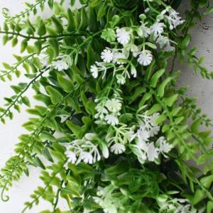 Green Waterproof Artificial Plant Wall Panels Decoration