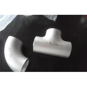 Wholesale Ss304 316 Welding Tee Tube Fittings Equal Diameter Stainless Steel