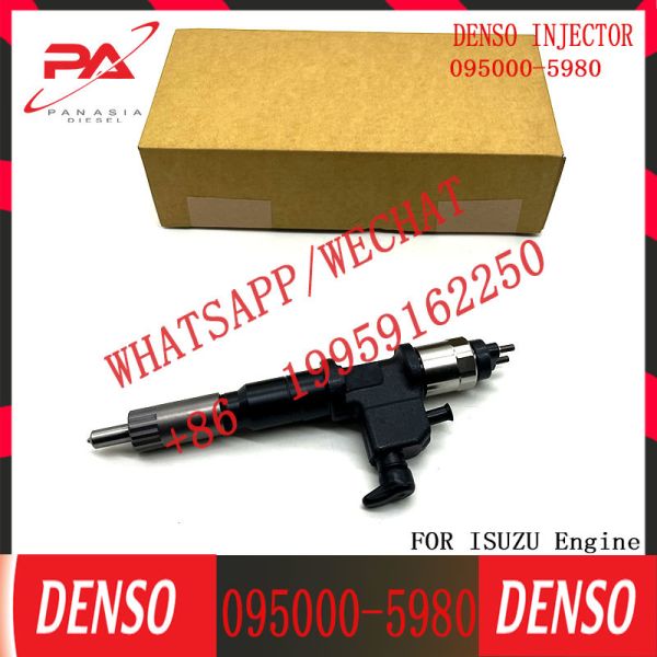 Buy diesel engine fuel injectors manufacture Diesel fuel Injector 8-97603099-1 095000-5980 at wholesale prices