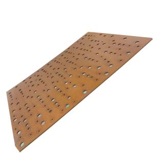 0.8-1.2mm A588 Corten Steel Plate 0.6m-3m AISI ASTM DIN