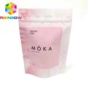 High Quality Biodegradable Smell Proof Matte Black Plastic Packaging Bags