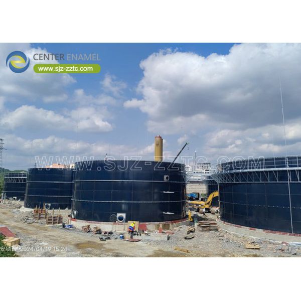 Center Enamel Provides Anaerobic Digester Tanks For Mauritius Wastewater