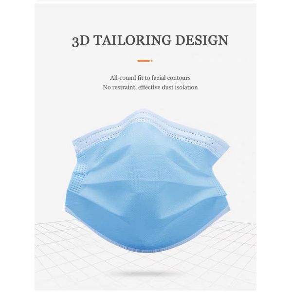 ANTI POLLUTION FACE MASK 3 PLY DISPOSABLE SURGICAL MASK 3PLY FACE MASK