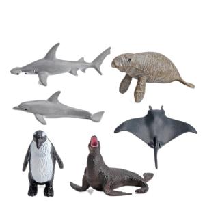 Quality Dive Into Learning With ASTM F963 Compliant Plastic Sea Animal Figures Set For Fine Motor Skills for sale
