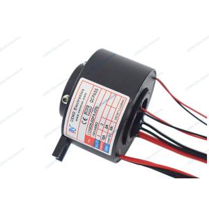 Standard IP51 Through Hole Slip Ring Rotary Electric Signal Joint