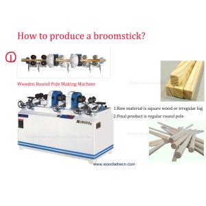 Quality Wood Broomstick Making Machine Line for sale