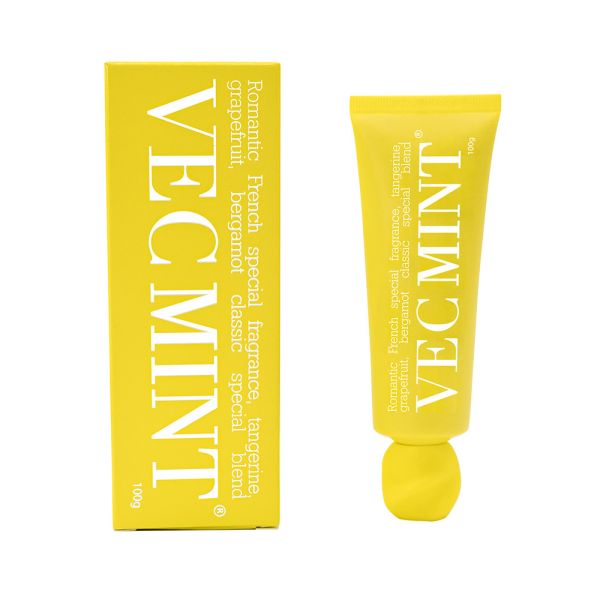 100g Hot - selling VECMINT Toothpaste: Exquisite French - inspired Aroma of Grapefruit, Bergamot and Tangerine