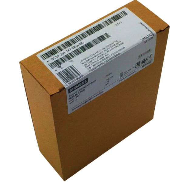 SIEMENS 6ES7331-7KF02-0AB0 SIMATIC S7-300, ANALOG INPUT SM 331, ISOLATED, 8 AI,
