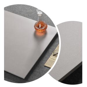 Light Grey Matte Soft Glazed Porcelain Tiles 600x1200mm