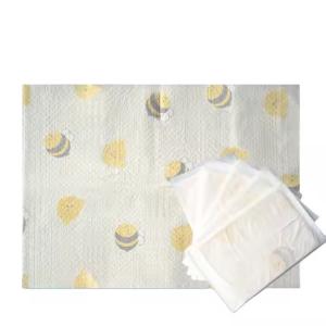 Anti Stain Customized Disposable Nappy Mats Disposable Changing Sheets