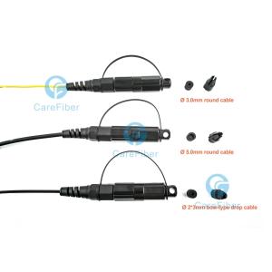 IP67 SC H Connector OptiTap Fiber Optic Jumper Pigtail