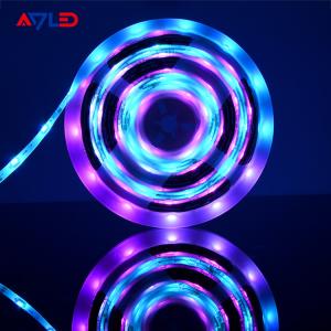 Programmable Car RGB LED Strip Lights DC12V 24V 7.2W WS2811 IC