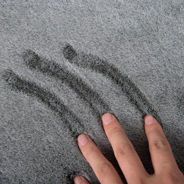 Buy 500meters Min Order Faded Color Faux Rabbit Fur Fabric for Garments Scarf Blankets at wholesale prices