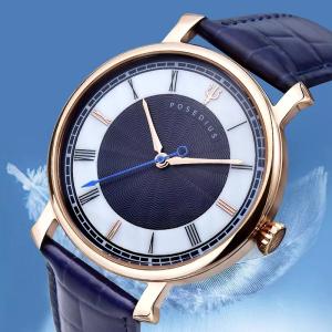 Stainless Steel Case Mens Automatic Watches Mechanical 75x115MM Band Length