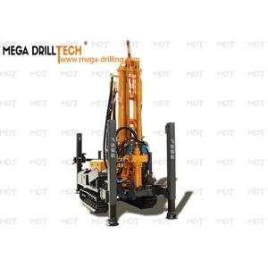 Quality Backyard Water Well Drilling Rig With Crawler Driving Gear for sale