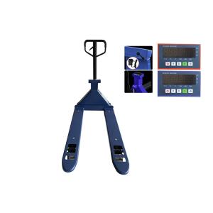 China Hydraulic Forklift Hand Pallet Truck Scale Manual Operated 2000Kg on sale