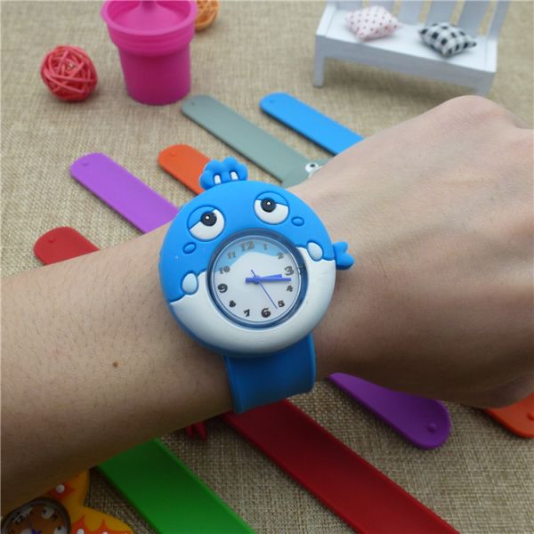 Digital Watch Cute Frog Slap 3D Cartoon Animal Boys Girls Gifts Quartz Wrist Watches Clock