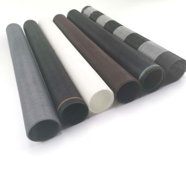 Buy Fiberglass PVC Coated Mosquito Mesh Yarn 33 Tex Prevent Dirty at wholesale prices