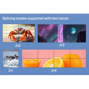 China Streamlined AV Solutions Video Wall Controller with 1x5 and 1x7 Screen Compatibility DC 12V/2A Power Supply on sale