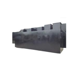 Stainless Steel/FRP Sewage Wastewater Treatment Plant 10*8cm for Residential and