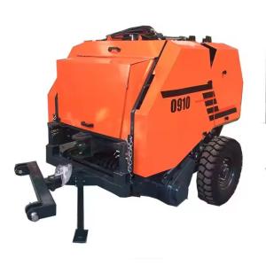 YK0910 Straw Baling Machine Tractor Mini round Hay Baler Machine Grass Round