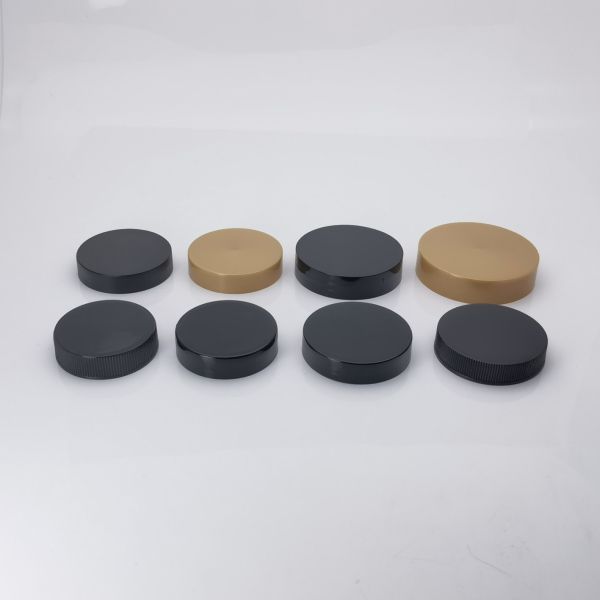 Buy 56MM PP ABS Plastic Screw Cap With Liner Cosmetic Packaging at wholesale prices