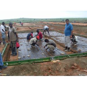 Steel Structure Construction Prefabricated Angola Civil House