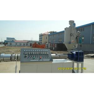 China High Speed Plastic Extrusion Machine , Hot Cold Water Pipe Extrusion Line For Water Supply on sale