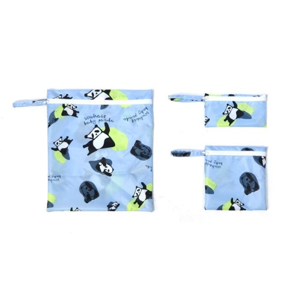 Buy Polyester Cartoon Printing 30x40cm Reusable Sandwich Snack Bags at wholesale prices