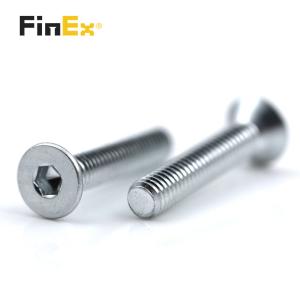Metric Measurement System ZINC PLATED Hexagon Recessed Countersunk Socket Cap