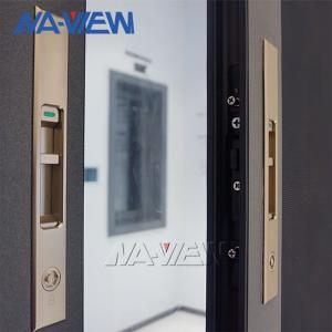 Modern Double Glazed Sliding Windows Anodized Surface Treatment