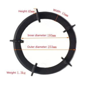 Enamel Cast Iron Grill Grate Pan Support