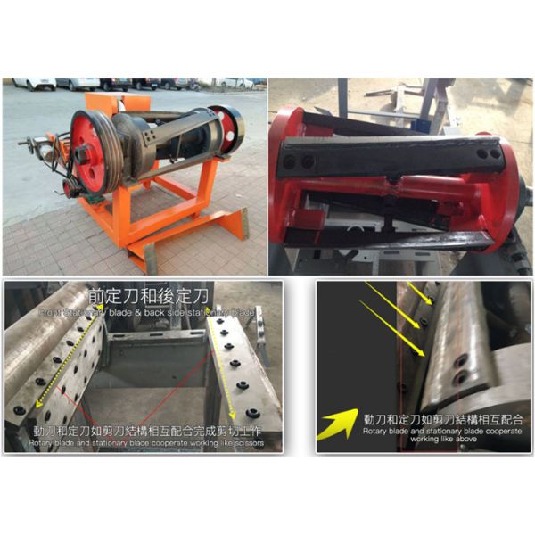 Fire Hose / Rubber Hose / Polyurethane Hose Industrial Waste Shredder Crusher Widely Application