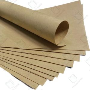 Testliner Brown Kraft Paper with Recycled Pulp Substance 80gsm-440gsm