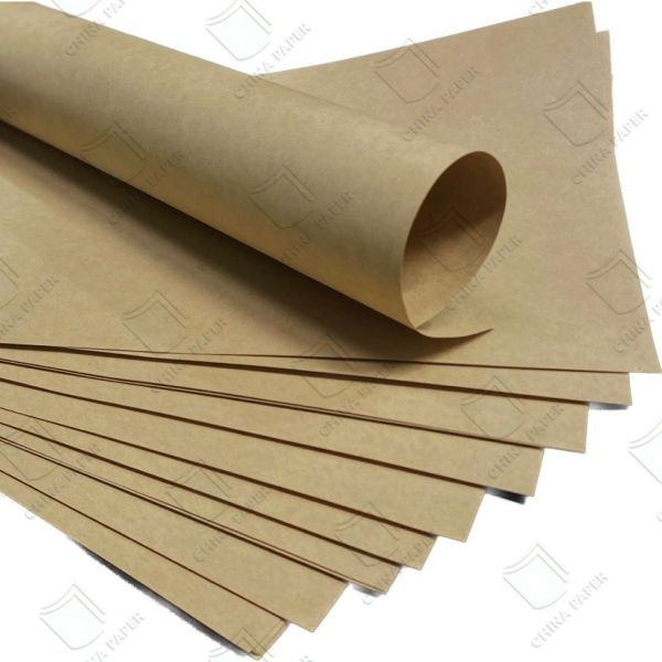 Buy Testliner Brown Kraft Paper with Recycled Pulp Substance 80gsm-440gsm at wholesale prices