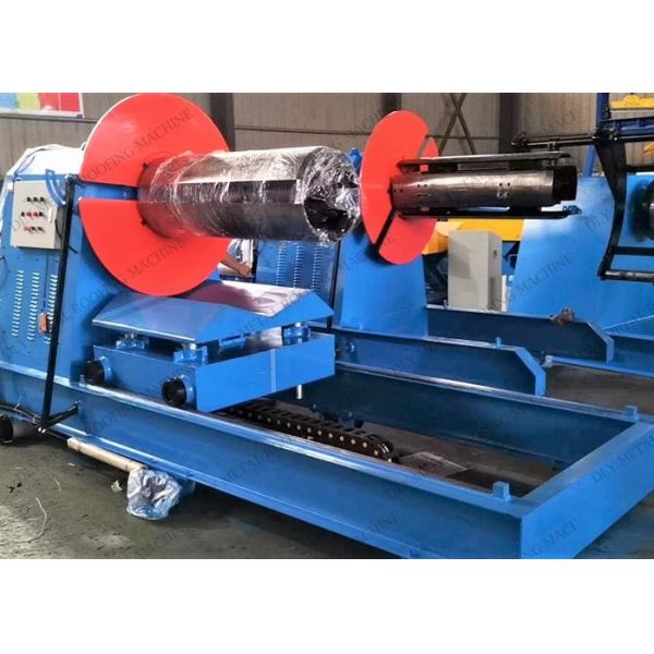 ISO9001 Automatic De Coiler 5000kgs Hydraulic Decoiler Sheet Metal