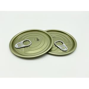 83mm TFS Easy Open End, Gold/Gold, fully automatic production line, for fruit